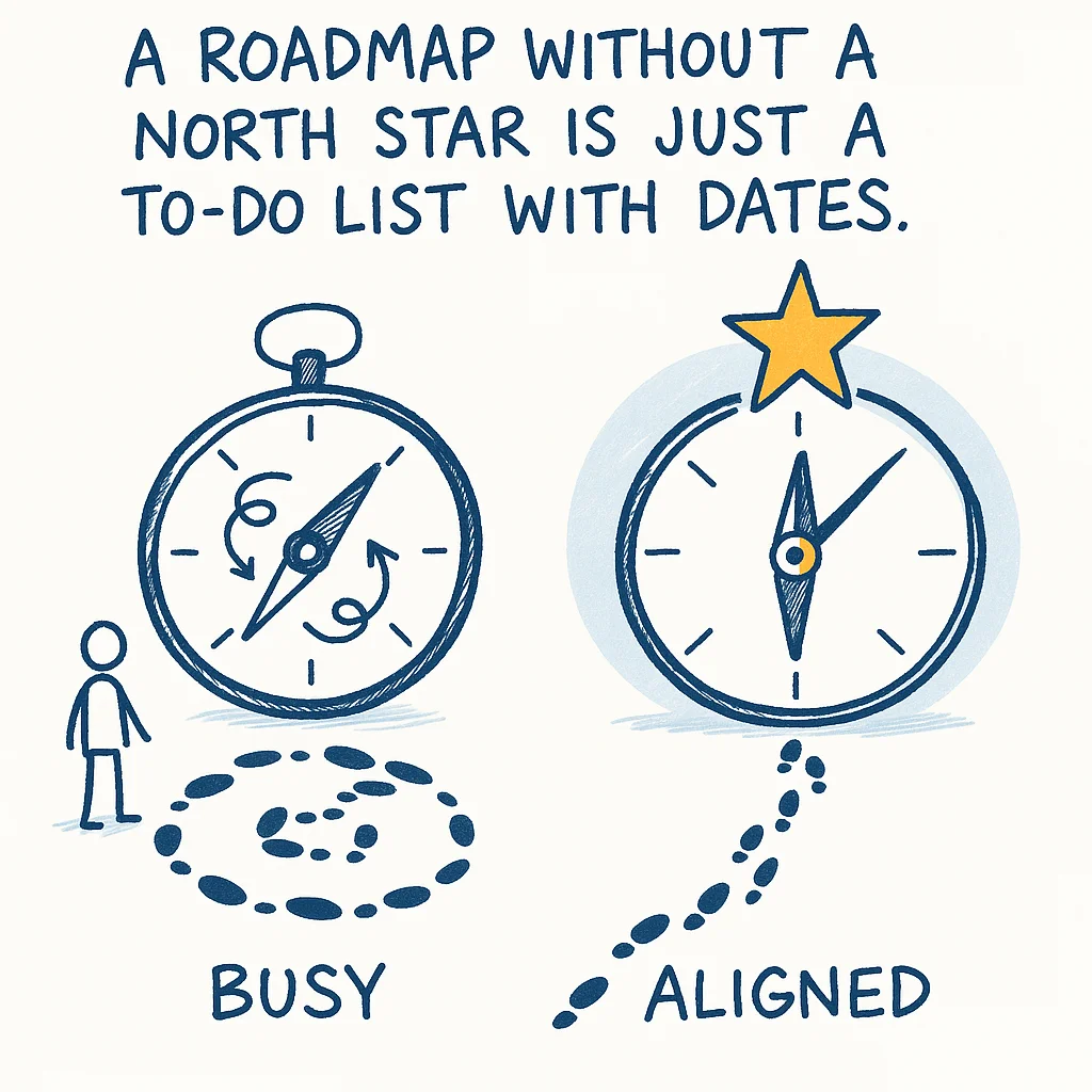 Strategy debt in data teams - roadmaps without direction become task lists