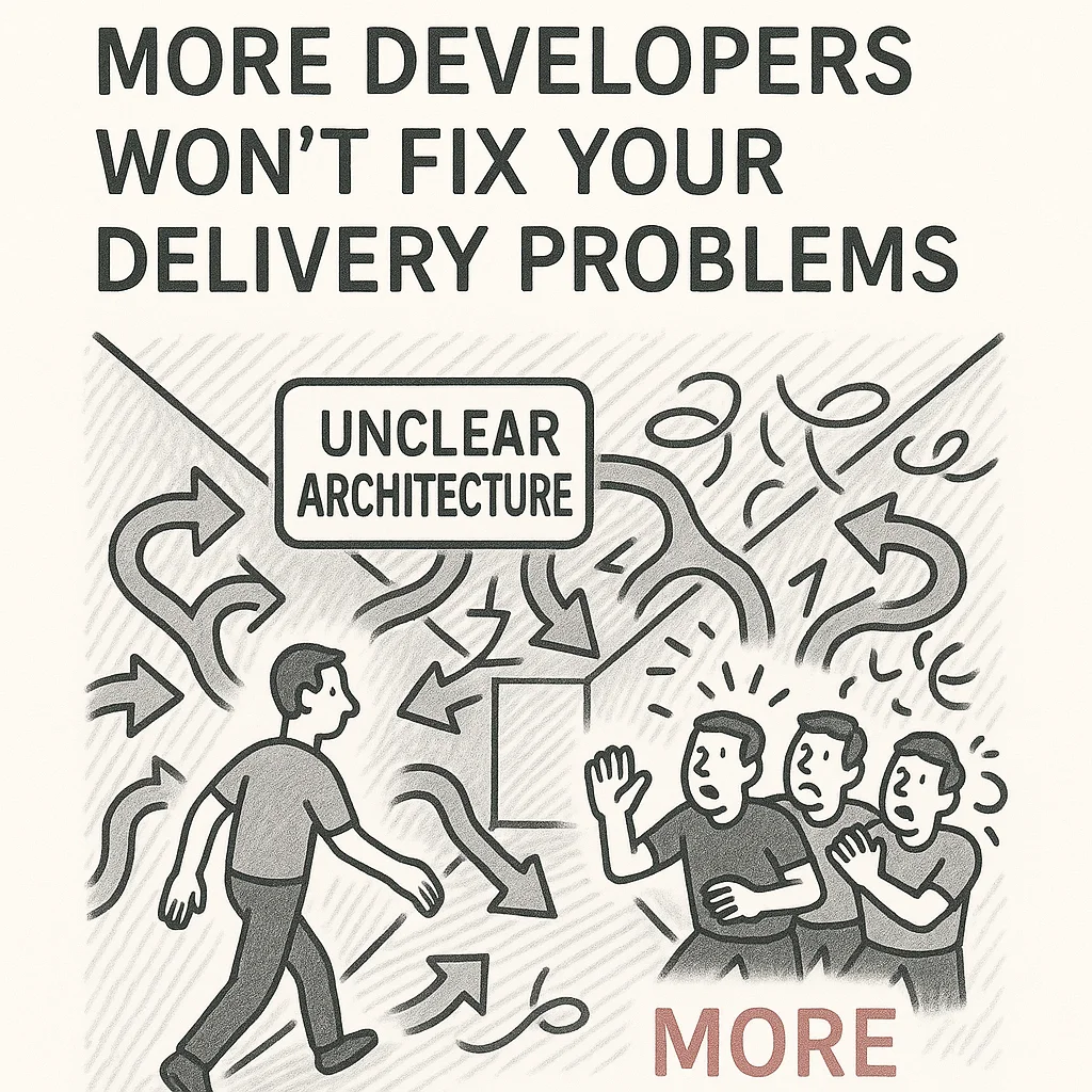 Developer headcount vs delivery - why coherence matters more than capacity